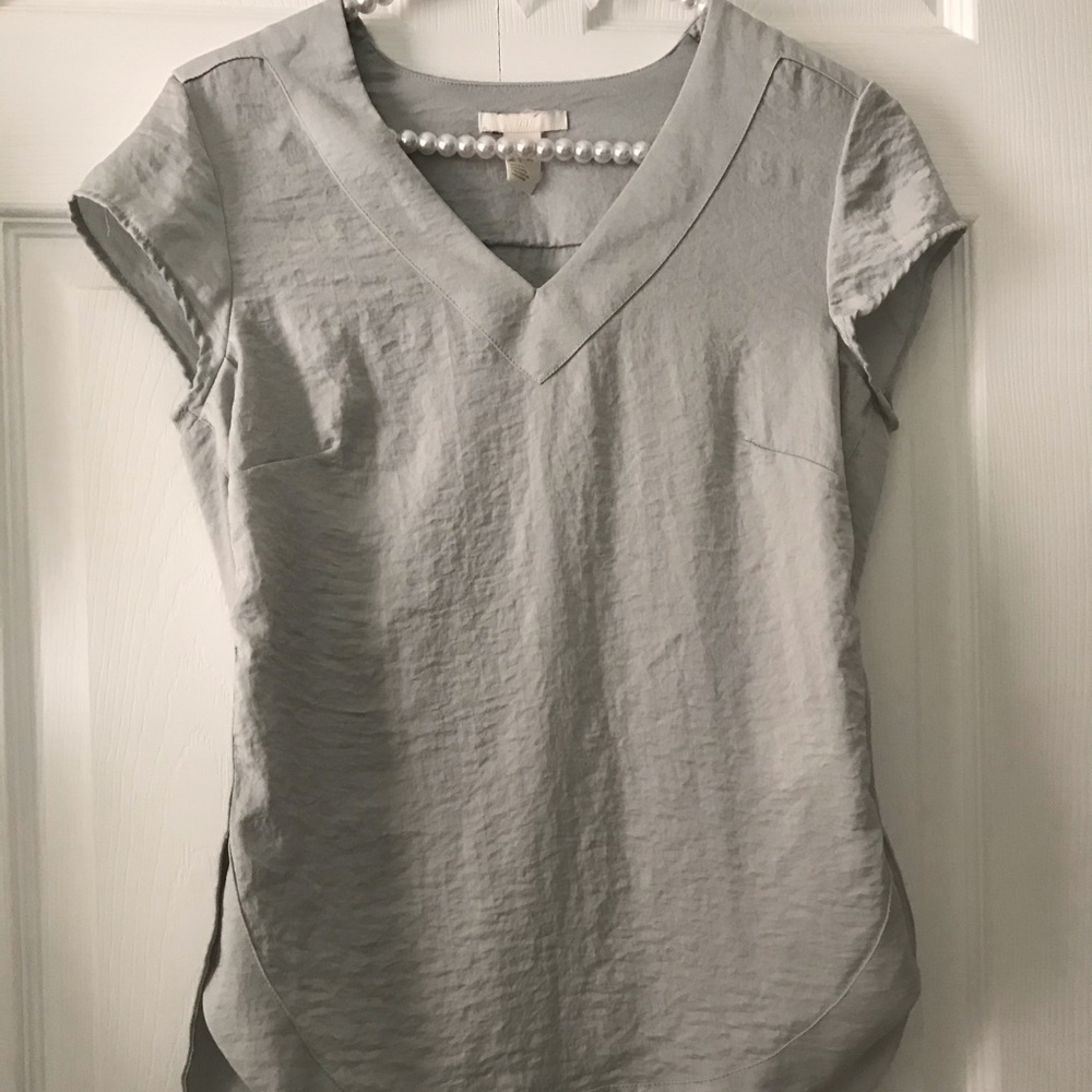 H&M Silver Top